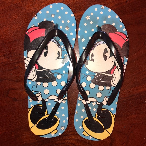 Disney Shoes - Disney Mikey Mouse Flip Flops